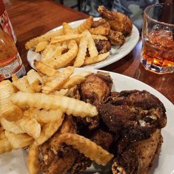 Jackeys Watchbar & Lounge - Lemon pepper wings and fries - Bar Crawl Near Me - Saint Paul, Minnesota
