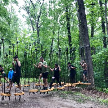 Muscatatuck Park - One of the obstacles during the race - Parks Near Me - North Vernon, Indiana