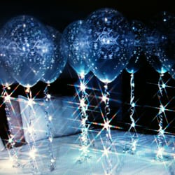 Copenhagen Balloons & Promotions - Simple lighting on the decorations... very effective
