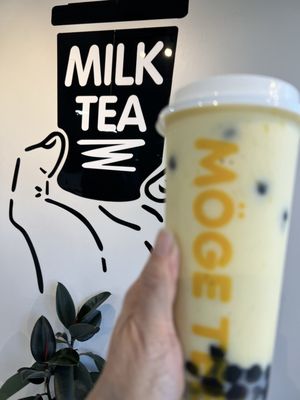 agnes b. - milk tea The Bếp Teahouse Atlanta GA