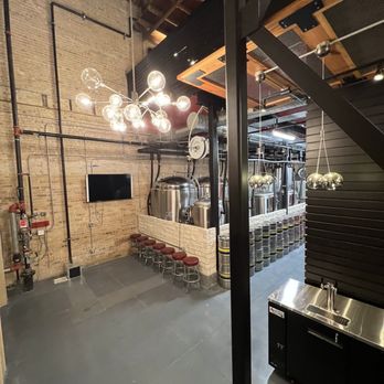 Prost Alehouse Texas - Their brewery to the left as you walk into the building - Pubs Near Me - Pflugerville, Texas