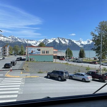 Seward Brewing - View from our table upstairs. - Pubs Near Me - Seward, Alaska