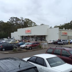 Coles - Store front and car park
