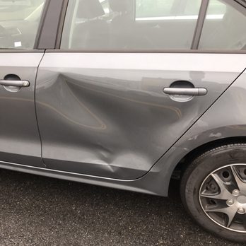 Dent Terminator - Before - Auto Repair Near Me - Brooklyn, New York