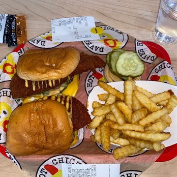 Dave's Hot Chicken - Dave's #2 2 Sliders w/ Fries - Chicken Shop Near Me - Folsom, California