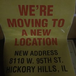 Yes we are moving hope you all be patient until its open