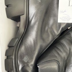 Lori's Shoes - Peeling after one week of wear.