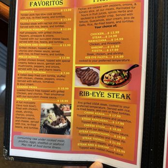 Casa Marina - Menu - Mexican Near Me - Sparta, Tennessee Casa Marina - Menu - Mexican Near Me - Sparta, Tennessee