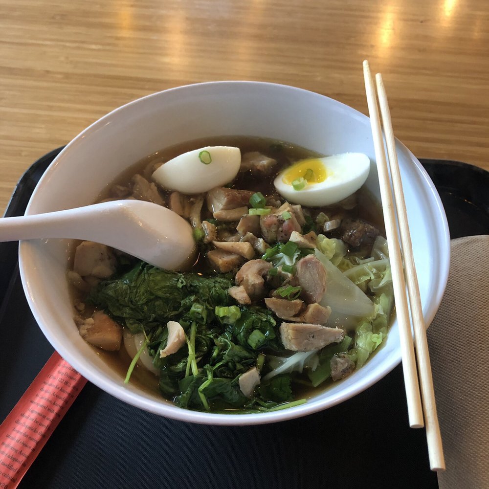 Chicken udon noodle soup Chicken udon noodle soup