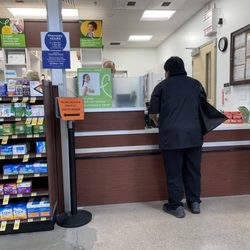 Safeway Pharmacy - Getting a friend her RSV and Flu shots.