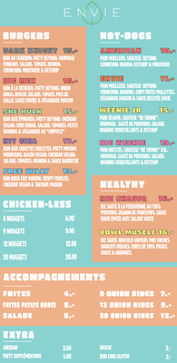 Menu photo 1 Envie Vegan Geneva, GE