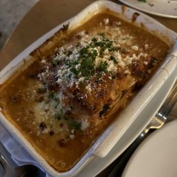The lasagna definitely lived up to the hype The lasagna definitely lived up to the hype
