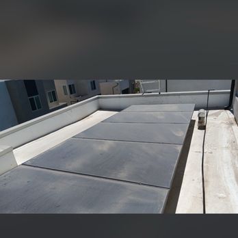 Enerbg - Before cleaning on second floor roof - Solar Installation Near Me - Los Angeles, California