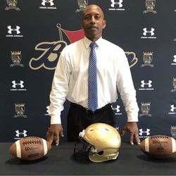 Bishop McLaughlin Catholic High School - Our new football coach, former NFL player Kenny Stills Sr.