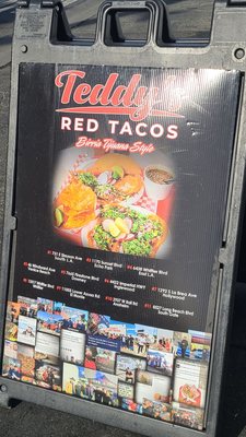 Teddy's Red Tacos by null