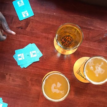 Jules Maes Saloon - Two Shandys and a cider and cards - Comfort Food Near Me - Seattle, Washington