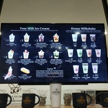 Honeymee - Menu! - Ice Cream & Frozen Yogurt Near Me - Irvine, California
