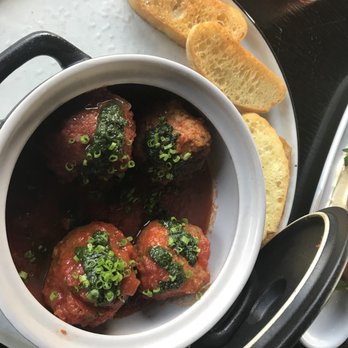 SABA Italian Bar + Kitchen - Meatballs and sauce were great but the bread was way too greasy and salty. - Italian Near Me - Chicago, Illinois