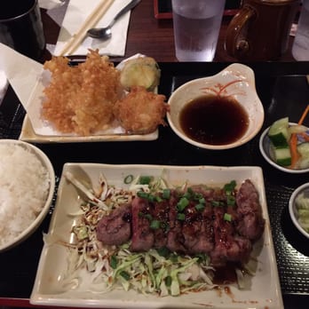 Fumi's Kitchen - NY steak and shrimp tempura combo - Japanese Near Me - Kailua-Kona, Hawaii
