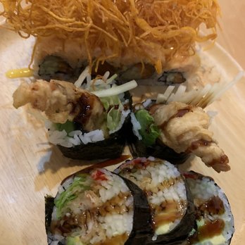 Akino - Hypest Roll - lobster very sweet and not enjoyable for me Spider Roll - delicious, balance of crunchy and sweet - Sushi Bars Near Me - Elmhurst, New York Akino - Hypest Roll - lobster very sweet and not enjoyable for me Spider Roll - delicious, balance of crunchy and sweet - Sushi Bars Near Me - Elmhurst, New York