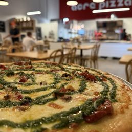 Gluten free pesto pizza Gluten free pesto pizza