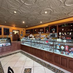 Carlisle Coffee and Sweets - Chocolates display case