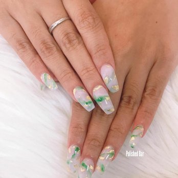 Polished Bar - White jade - Nail Salons Near Me - Orange, California Polished Bar - White jade - Nail Salons Near Me - Orange, California