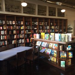 Argos Brewhouse & Bookseller - They sell books and beer!  Select craft brews.