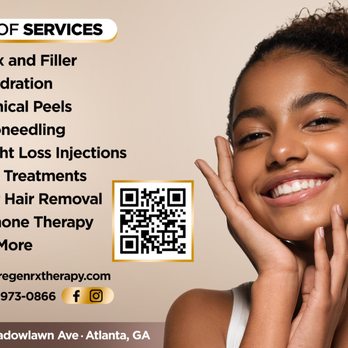Regen RX Therapy - Service menu - Medical Spas Near Me - Atlanta, Georgia Regen RX Therapy - Service menu - Medical Spas Near Me - Atlanta, Georgia