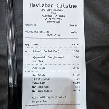 Havlabar - Georgian Near Me - Glendale, California