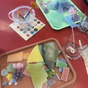 The Hot Spot - You pick out your wax and break it and put it together - Paint-Your-Own Pottery Near Me - Sacramento, California The Hot Spot - You pick out your wax and break it and put it together - Paint-Your-Own Pottery Near Me - Sacramento, California