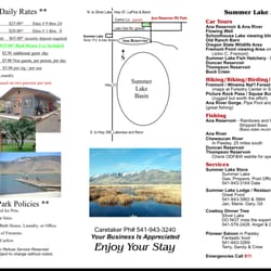 Ana Reservoir Rv Park - Brochure