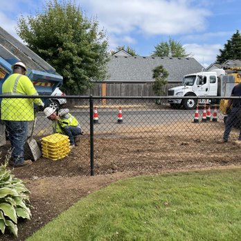 Five Star Stump Grinding - Brandon waiting while gas company puts in new shut-off - Tree Services Near Me Five Star Stump Grinding - Brandon waiting while gas company puts in new shut-off - Tree Services Near Me