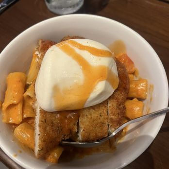 Lascala’s Fire - Half of Spicy Chicken Cutlet Rigatoni - Italian Near Me - Newtown Square, Pennsylvania
