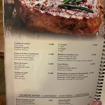 Colom - Meat menu - Spanish Near Me - Barcelona, B Colom - Meat menu - Spanish Near Me - Barcelona, B