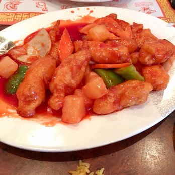 Grand China - Sweet and Sour Fish. Chunks of tender cod perfectly done. - Chinese Near Me - Henderson, Nevada