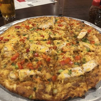 Jockamo Upper Crust Pizza - Large 16" Thai pizza - Pizza Near Me - Greenwood, Indiana
