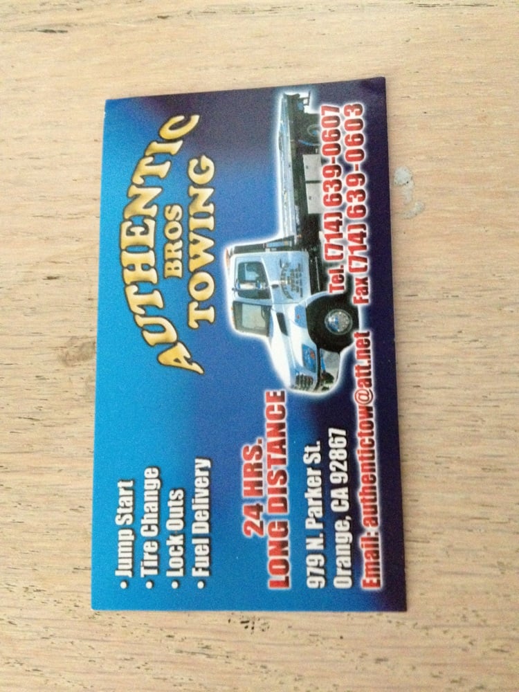 AUTHENTIC BROTHERS TOWING Updated September 2024 31 Reviews 979 N