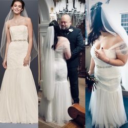 Master Tailor - The 1st is what my dress looked like initially.