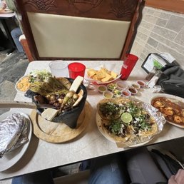 Molcajete and some shrimp Diablo