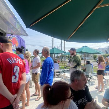 On The Way Cafe - Outside seating area, cushions available and extra chairs! - Breakfast & Brunch Near Me - Ocean City, New Jersey On The Way Cafe - Outside seating area, cushions available and extra chairs! - Breakfast & Brunch Near Me - Ocean City, New Jersey