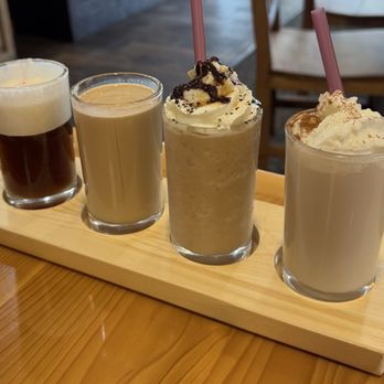 Cabin Coffee - Our return visit to try out a holiday flight - Cafes Near Me - Avon, Indiana
