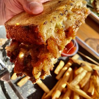 Chomp Kitchen and Drinks - Smokey Bandit Patty Melt (the star of the show this visit). - American Near Me - Providence, Rhode Island