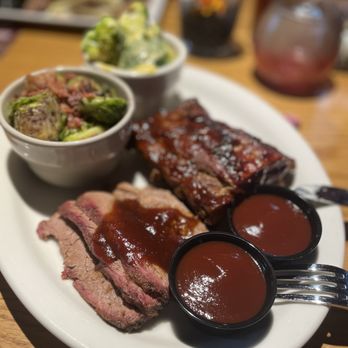 Bobby Q - Mesa - 2 Meat Combo: Ribs & Brisket - New American Near Me - Mesa, Arizona