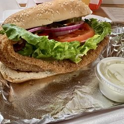 DJ's Steakhouse Bar And Grill - Catfish Sandwich