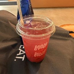 Coconut Raspberry Fizz