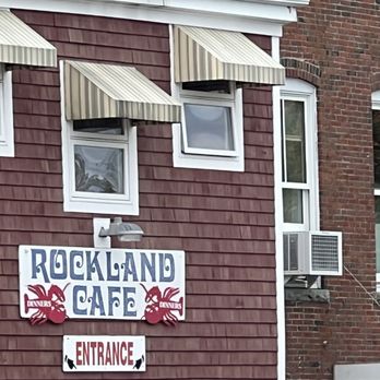 Rockland Cafe - Back entrance - steep stairs - Seafood Near Me - Rockland, Maine Rockland Cafe - Back entrance - steep stairs - Seafood Near Me - Rockland, Maine