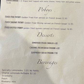 Callihan’s Restaurant on Pinhook - Menu - Soul Food Near Me - Lafayette, Louisiana