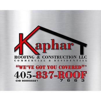 Kaphar Roofing & Construction - the logo for kaphar roofing and construction, llc - Roofing Near Me - Moore, Oklahoma