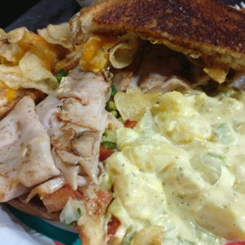 Gypsy Diner - Southwest Turkey Melt Sandwich - Food Trucks Near Me - Castroville, Texas